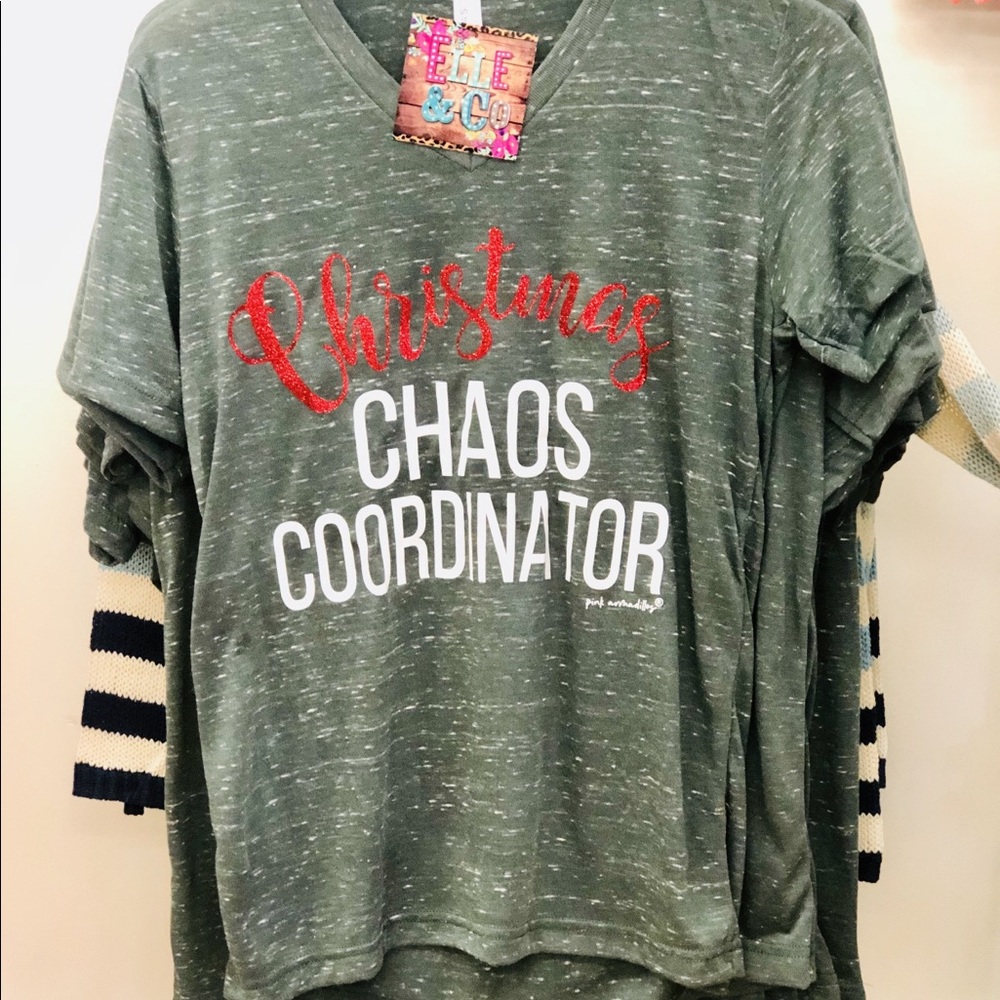 Christmas Chaos Coordinator Tee
